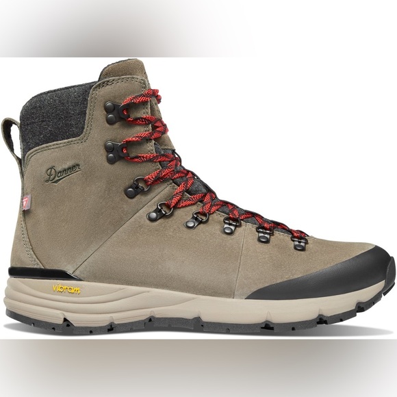 Danner Other - Danner Arctic 600 Side-zip Brown/Red Insulated 200G Mens Size 12